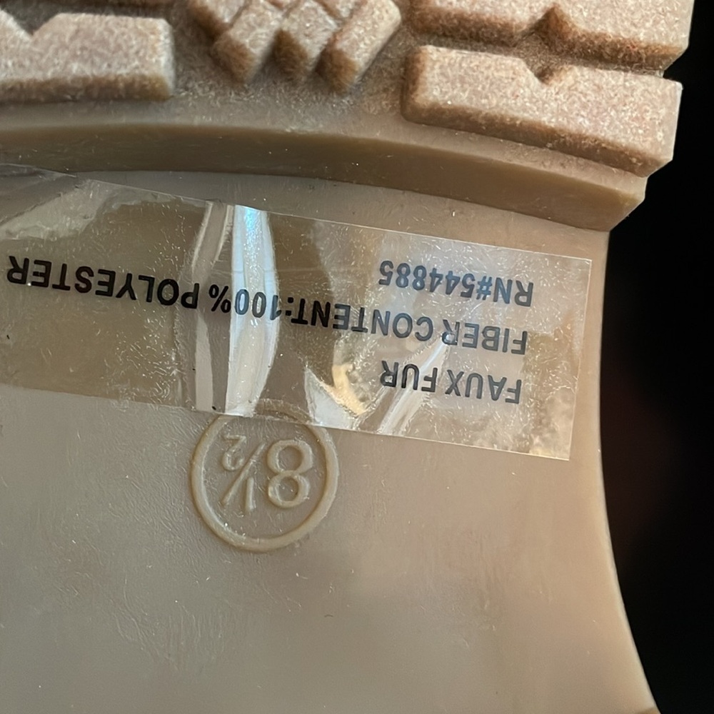 NWT AMERICAN EAGLE OUTFITTERS boots 
with faux fur size 8.5 - Picture 11 of 14